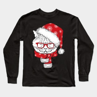 Christmas cat Long Sleeve T-Shirt